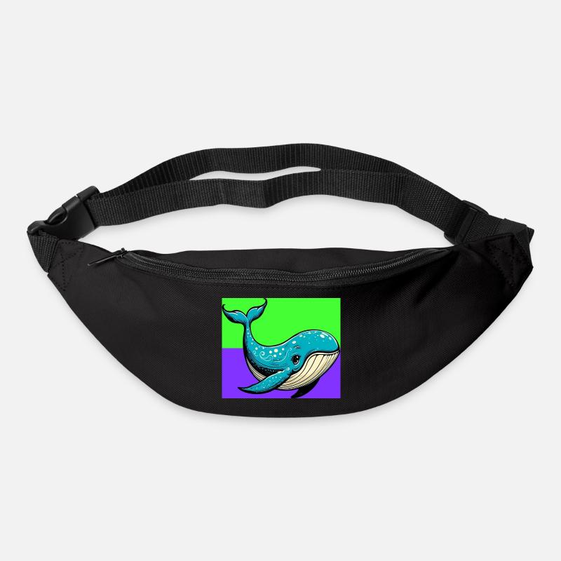 Wal - Gürteltasche - Schwarz