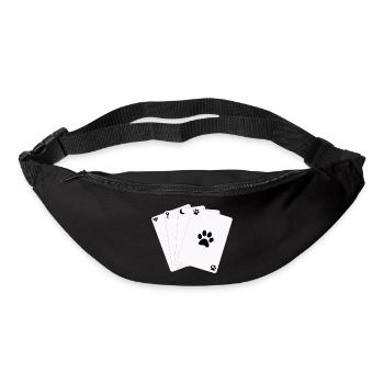 Cards Card Game Game of Life Symbols - Bum bag - black - Front