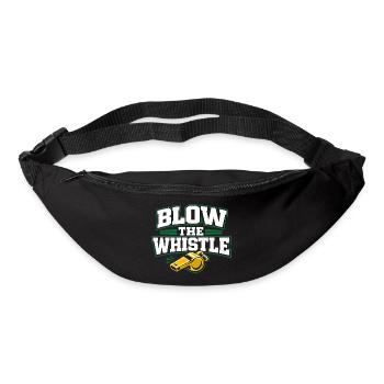 Soccer Training Youth Sports Coach - Bum bag - black - Front