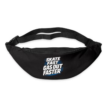 Ligue de la Bière Hockey Humour des joueurs drôles de hockey - Sac banane - noir - Devant
