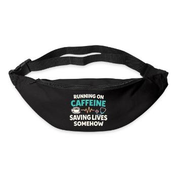 Night Shift Nurse, Tired - Bum bag - black - Front