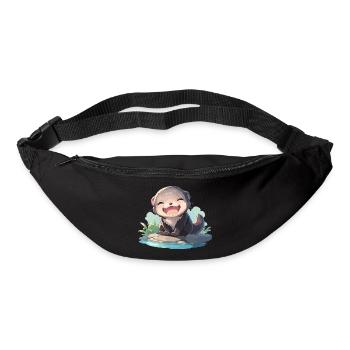Mink Mink - Sac banane - noir - Devant