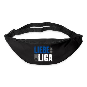 LIEBE KENNT KEINE LIGA - Gürteltasche - Schwarz - Vorne