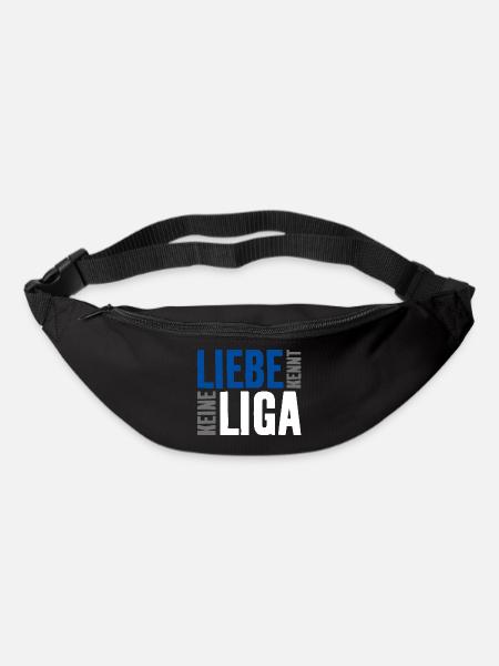 LIEBE KENNT KEINE LIGA - Gürteltasche - Schwarz