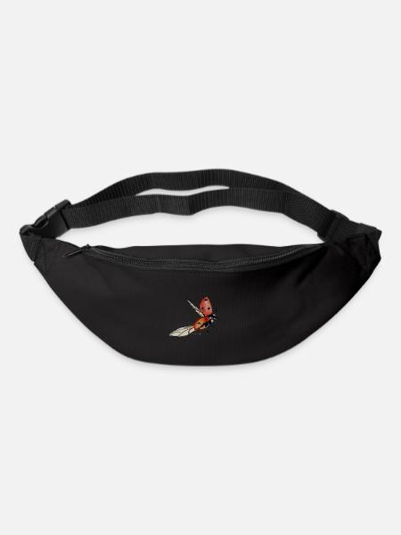 Marienkäfer/ Ladybug - Gürteltasche - Schwarz