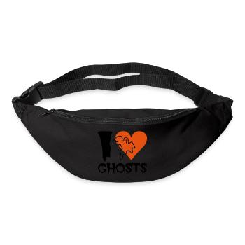 Halloween - Geist - Gürteltasche - Schwarz - Vorne