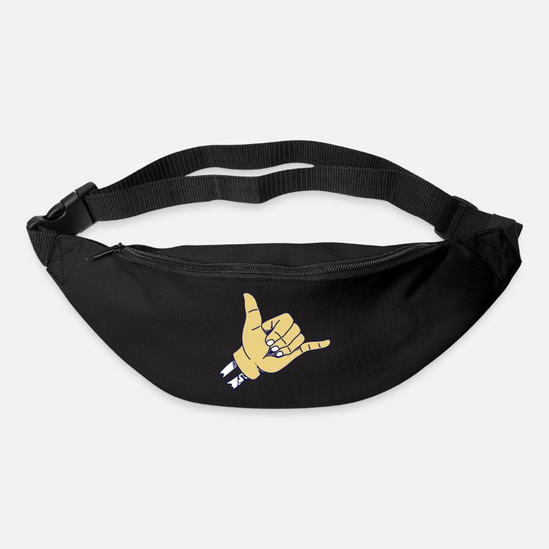 SURF | Surfer Salutations | Shaka - Sac banane - noir
