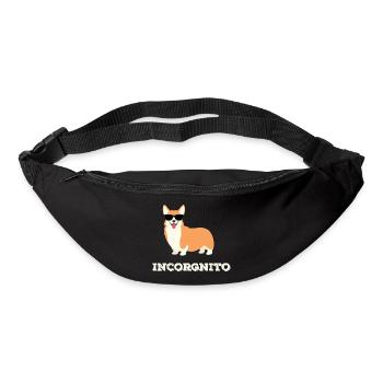 Incorgnito - Sac banane - noir - Devant