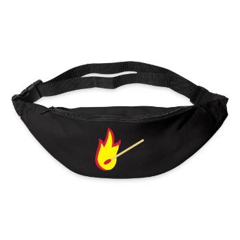 fire - Bum bag - black - Front