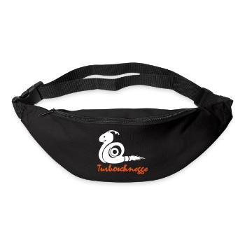 Turboschnecke - Gürteltasche - Schwarz - Vorne