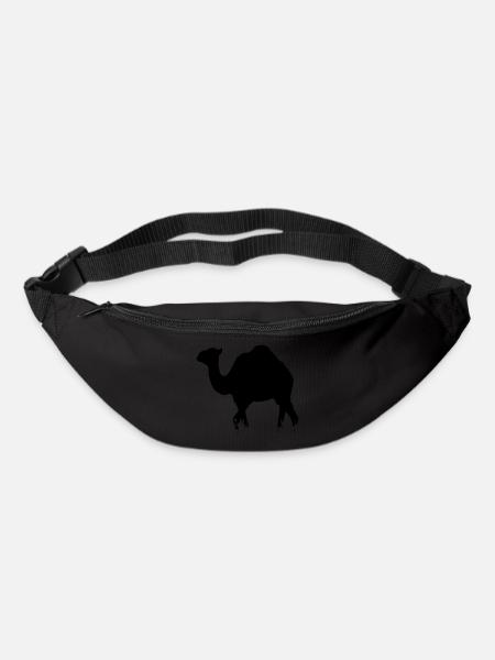 Dromedar - Camel - Gürteltasche - Schwarz