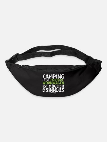 Fahrradwohnwagen - Gürteltasche - Schwarz