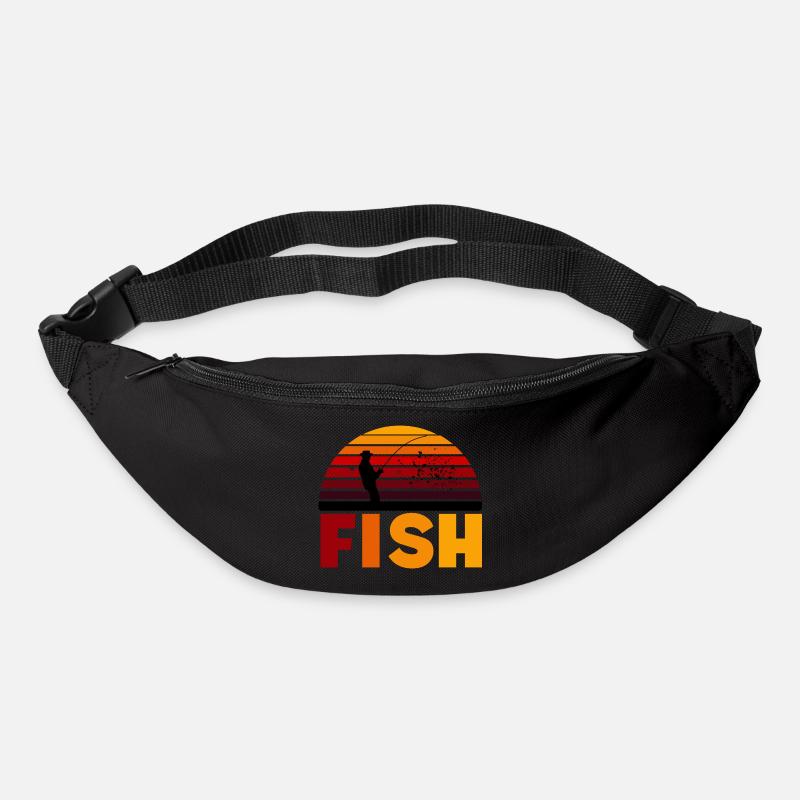 FISH - Gürteltasche - Schwarz