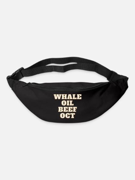 WHALE OIL BEEF OCT - Bum bag - black