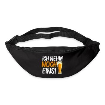 Ich nehm noch eins! - Gürteltasche - Schwarz - Vorne