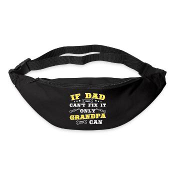 Opa Handwerker Bastler Geschenkidee Schrauber - Gürteltasche - Schwarz - Vorne