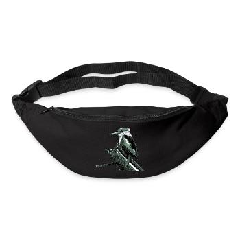Eisvogel - Gürteltasche - Schwarz - Vorne
