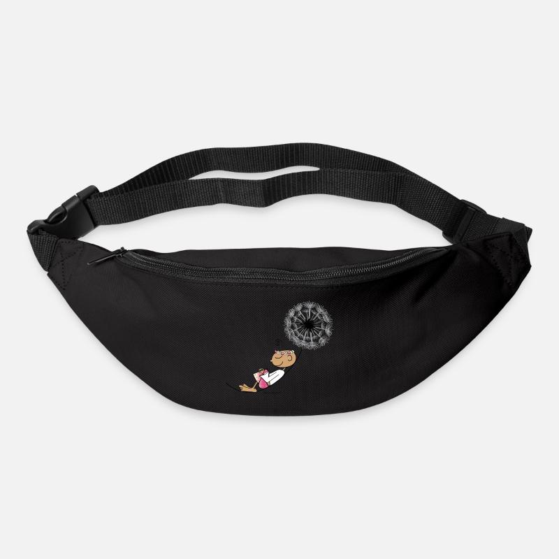 Leichtigkeit - Gürteltasche - Schwarz