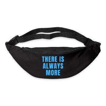 Il y a toujours plus de citations de motivation chrétienne - Sac banane - noir - Devant