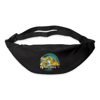 Monster Baumaschinen - Gürteltasche - Schwarz - Vorne