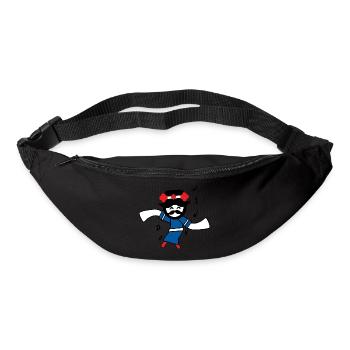 Koreans dancing traditional dances - Bum bag - black - Front