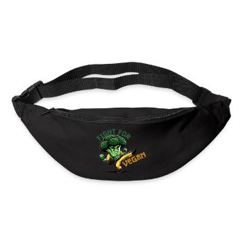 Fight for Vegans | FIGHT FOR VEGAN - Bum bag - black - Front