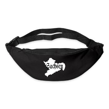 Saxe noir et blanc - Sac banane - noir - Devant