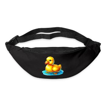 Caneton Canard Canard Canard - Sac banane - noir - Devant
