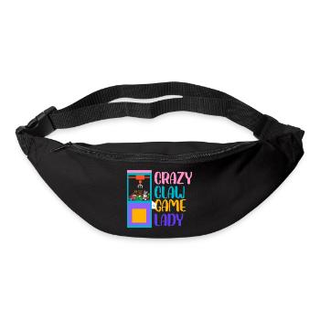 Crazy Crawl Game Lady Retro Crane Toy Grabber - Sac banane - noir - Devant