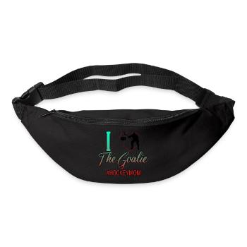 I Love The Goalie #hockeymom 4 - Gürteltasche - Schwarz - Vorne