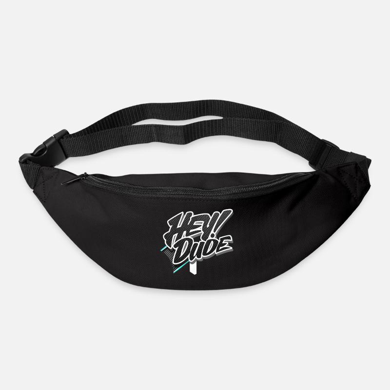 hey Kumpel - Gürteltasche - Schwarz