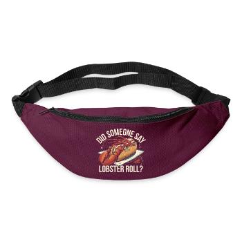 La nourriture rencontre le style - Sac banane - bordeaux  - Devant