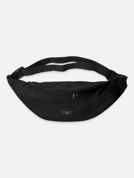 Inhale Innerpeace - Gürteltasche - Schwarz