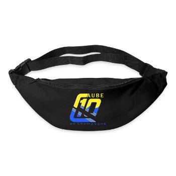Logo 10 Aube - Sac banane - noir - Devant