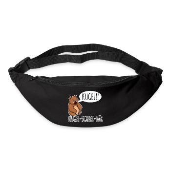 Bullet Scream Bear A bear that screams bullet! Random - Bum bag - black - Front