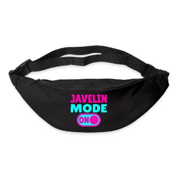 Javelin Mode ON - Javelin Throw - Bum bag - black - Front