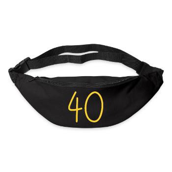40 - Bum bag - black - Front