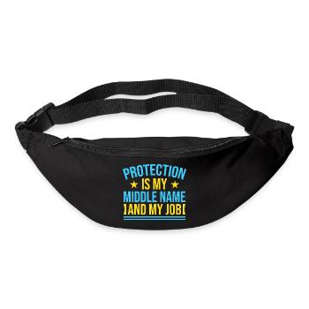 Insurance Agent Protection My Job Funny Insurance - Gürteltasche - Schwarz - Vorne