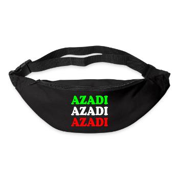 Azadi - Gürteltasche - Schwarz - Vorne
