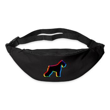 CMYK Schnauzer - Bum bag - black - Front