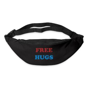 CÂLINS GRATUITS!! - Sac banane - noir - Devant