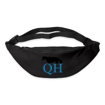 QH-Westernhorse - Gürteltasche - Schwarz - Vorne
