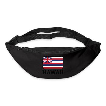 National Flag Of Hawaii - Bum bag - black - Front