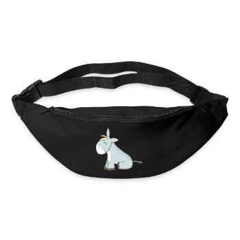 Esel - Gürteltasche - Schwarz - Vorne
