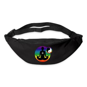 Homme: Méditation chakras - Bum bag - black - Front