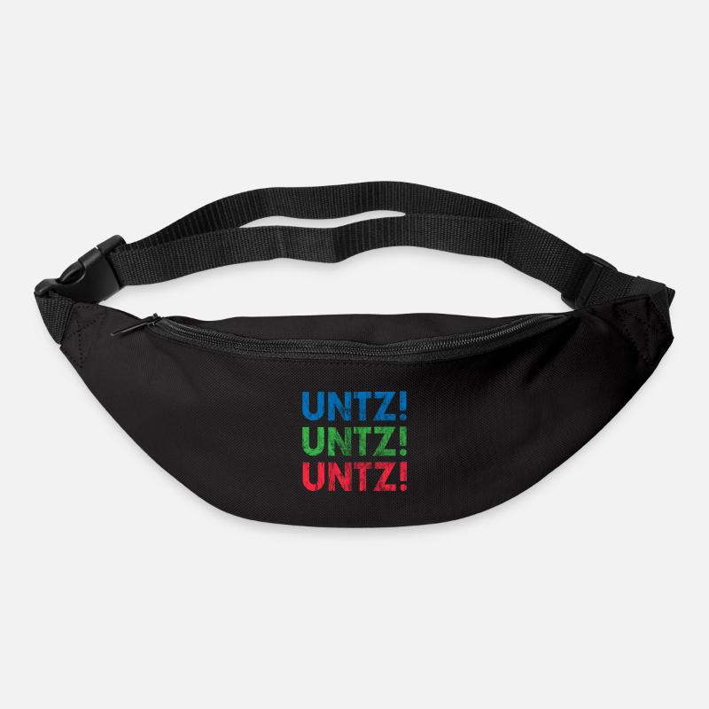 EDM Électronique Dance Techno Rave - Sac banane - noir