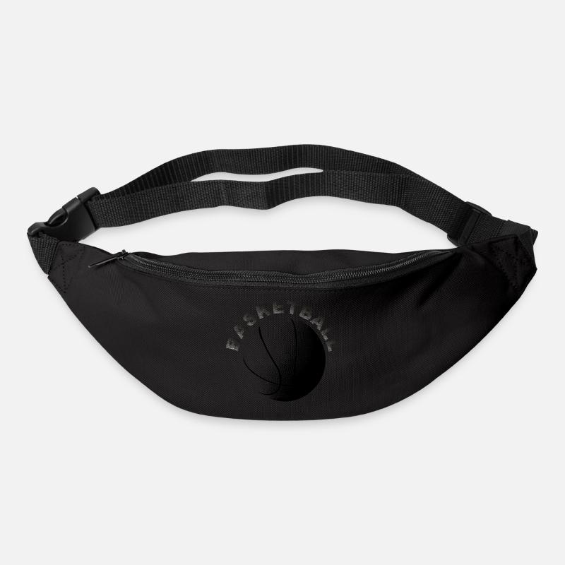 basket-ball - Sac banane - noir