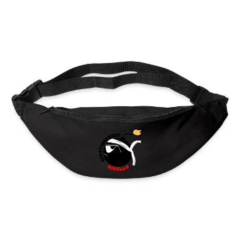 Testa Mora génétiquement Ribellu Corse azezzu - Sac banane - noir - Devant