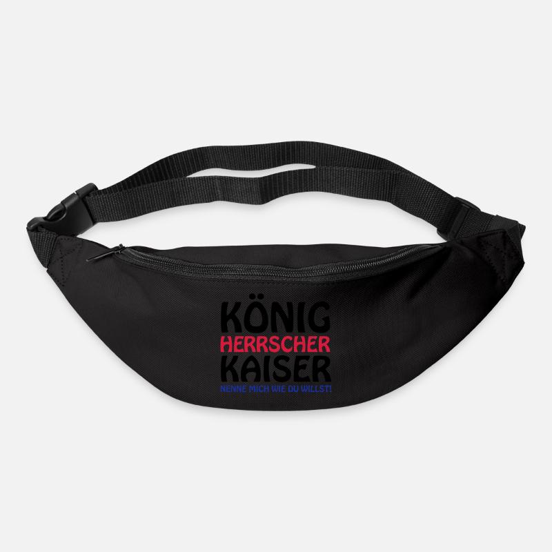 koenig_kaiser3 - Gürteltasche - Schwarz