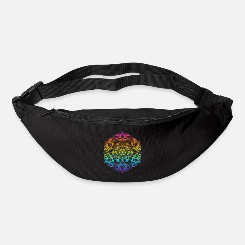 Mandala - Sac banane - noir